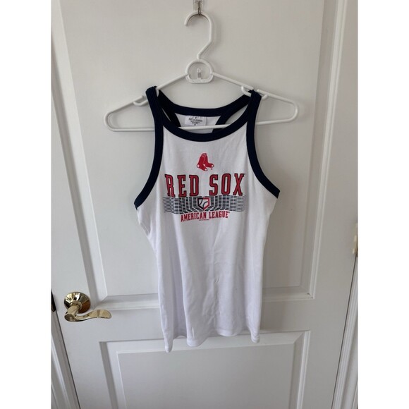 Soft As A Grape Women's Red Sox Tank Top MLB Medium - Picture 1 of 5
